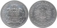 5 Marka 1876 J