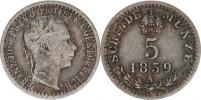 5 kr. 1859 A