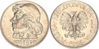10 Zlotych 1966 MW - Kościuszko         Y. 50