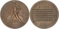 Vídeň - kalendářní medaile na rok 1944 - Saturn
