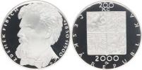 200 Kč 2000 - Fibich Zdeněk       orig. etue + certifikát
