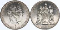 Dvouzlatník 1854 A - svatební       "sbírkový stav"