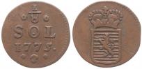 1/8 Sol (Gigot) 1775