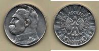 10 Zlotých 1937 - Pilsudski