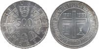 500 Šilink 1981- 200 let tolerančního patentu