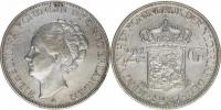 2 1/2 Gulden 1937                   KM 165     Ag 720  25 g