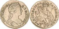 10 Denár 1742 b.zn. - pro Uhry "R" 2
