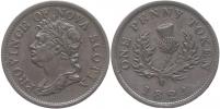 Penny token 1824