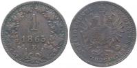 1 Krejcar 1863 E_R!