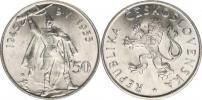 50 Kčs 1955 - osvobození