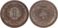 1 Rappen 1878 B          "RR"     "sbírkový"