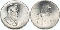 1 Rand 1967 - Suid Africa          KM 71