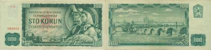 100 Kčs 1961 sér. Z 22         Baj. 98b