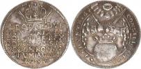 Žeton ke korunovaci na římského císaře 1. 8. 1658 ve Frankf