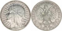 10 Zlotych 1933 - Hedvika         Y. 22_tém.