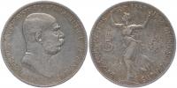 5 Koruna 1908 b.zn. - jubilejní
