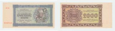 2000 Koruna 1945