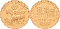 2500 Koruna (1/4 Unce) 2010- Hamr v Dobřívě