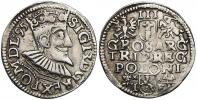 III groš 1595 Wschowa. Kop.-1002