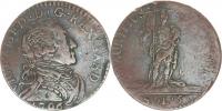 5 Soldi 1796         Cr. 51; Montenegro 391;  KM 91