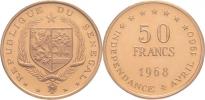 50 Francs 1968 - 8 let nezávislosti