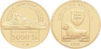 5000 Koruna 1998 - Spišský hrad - světové dědictví