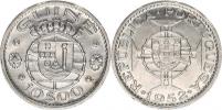 10 Escudos 1952            KM 10     Ag 720  5 g