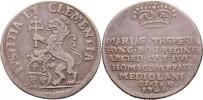 AR větší jeton na holdování v Miláně 21.1.1741 - lev