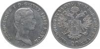 20 Krejcar 1831 A - přilehlé stuhy_R!