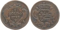 Cu Soldo 1793 F