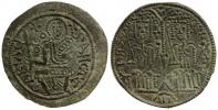 měděný peníz podle byzantského vzoru