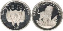 10 Francs 1968 - lev            KM 8