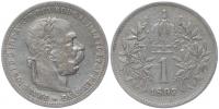 1 Koruna 1897 b.zn.