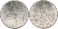 25 Schilling 1961 - Burgenland          KM 2891
