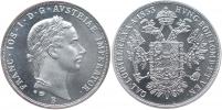 1/2 Tolar 1853 B - oficiální novoražba Ag 900/1000
