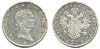 20 kr. 1831 M            "R"