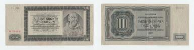 1000 Koruna 1942 - 2.vyd.- série Kb