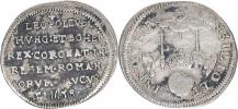 Velký žeton ke korunovaci na římského císaře 1. 8. 1658 ve Frankf