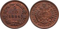 5/10 Krejcaru 1891