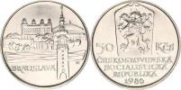 50 Kčs 1986 - Bratislava              kapsle