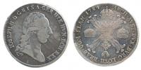 1/2 Tolar křížový 1784 A