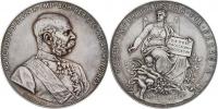 Tautenhayn - medaile na 50 let vlády 1898 - poprsí