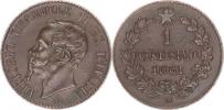 1 Centesimo 1861 M           KM 1