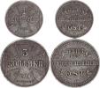 1 Kopějka 1916 A; +3 Kopějka 1916 J          2 ks