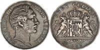 2 Gulden 1852         KM 446_tmavá patina