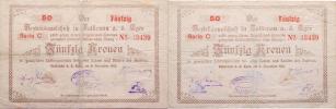 Falknov (Falkenau a.d.Eger) - 50 K.6.11.1918