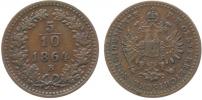 5/10 Krejcaru 1864 B