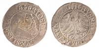 Lehnice-Břeh, Fridrich II. 1505-1547 groš 1543 Kopicki 4922