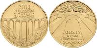 5000 Koruna (1/2 Unce) 2013 - Železniční most