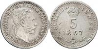 5 Krejcar 1867 A